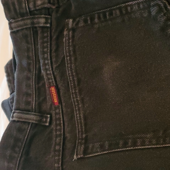 RUSTLER men's black jeans - Picture 4 of 4